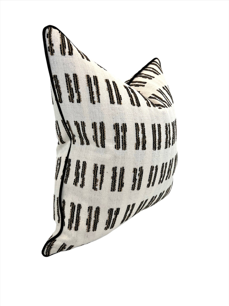 Direct Lines Art Deco Decorative Pillow (Only 1 in Stock/Available) (Ships out Next Business Day)