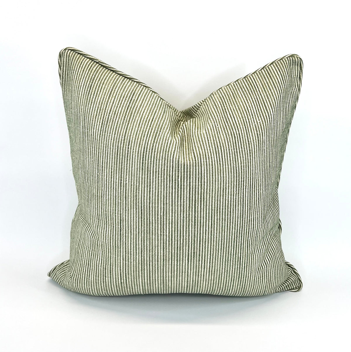 Decorative Pillow Cover in Bottom Line Devon Green
