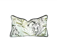 Tropical Tiger In Spa Decorative Pillow Cover