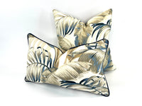 Palmiers Ridtide Decorative Pillow Cover (Inserts Now Available!)