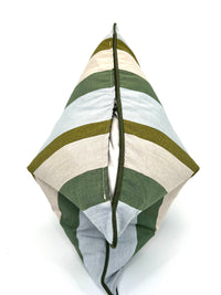 Sunbrella Gateway Aloe Fabric in a Decorative Pillow
