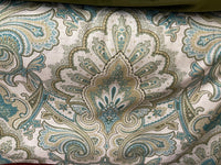 Linda B. - Custom Pillow Covers in COM Customer's Own Material - (Centered Medallion) -Self-Welt