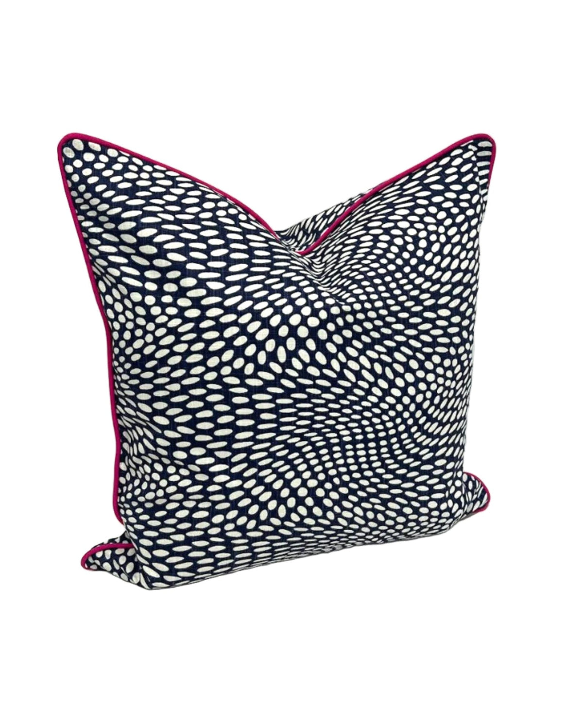 Wavy Dot Blue Scott Living Decorative Pillow Cover