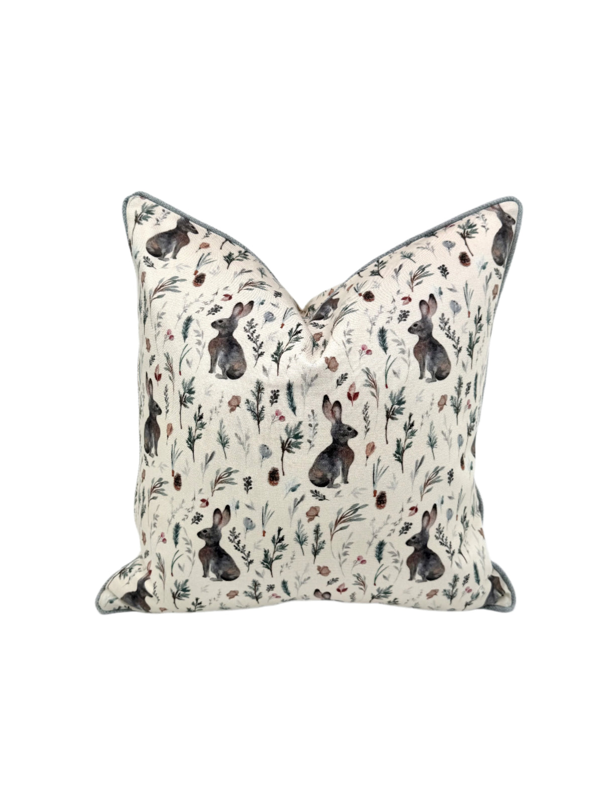 Little Spring Bunny Decorative Pillow