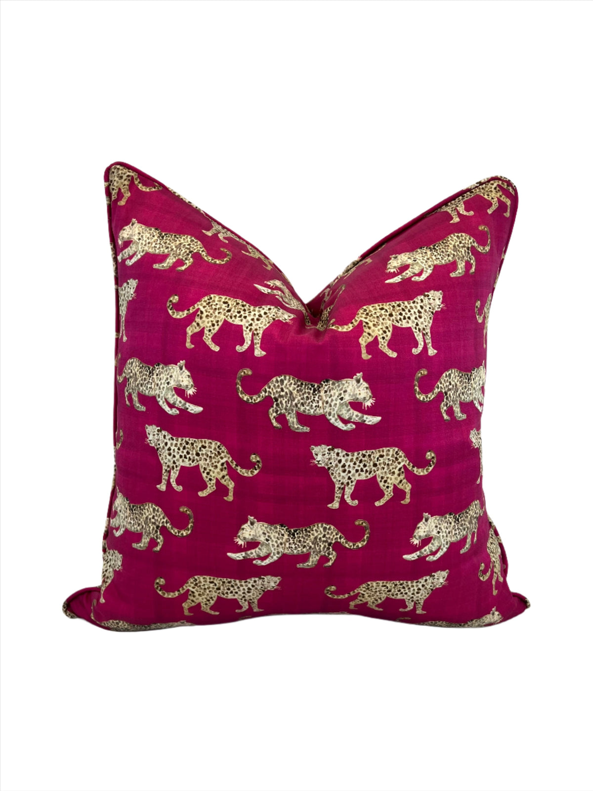 Posh Pink Cheetah Decorative Pillow