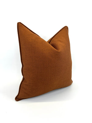 Fairway 632 Copper by Covington Fabrics in a Decorative Pillow