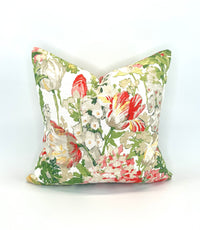 Decorative Pillow Cover in Spring Ready Garden