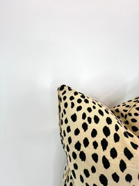 Dot Dalmatian by Lacefield Fabrics in a Decorative Pillow