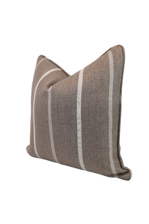 Sunbrella Fusion Upholstery 54" Sterling Alpaca 40553-0002 Upholstery Performance Fabric Decorative Pillow or Bolster (New Outdoor Inserts!)