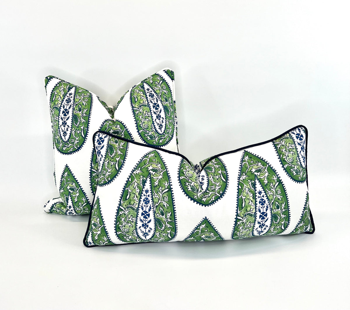 Decorative Pillow Cover in Bindi Kelly Paisley