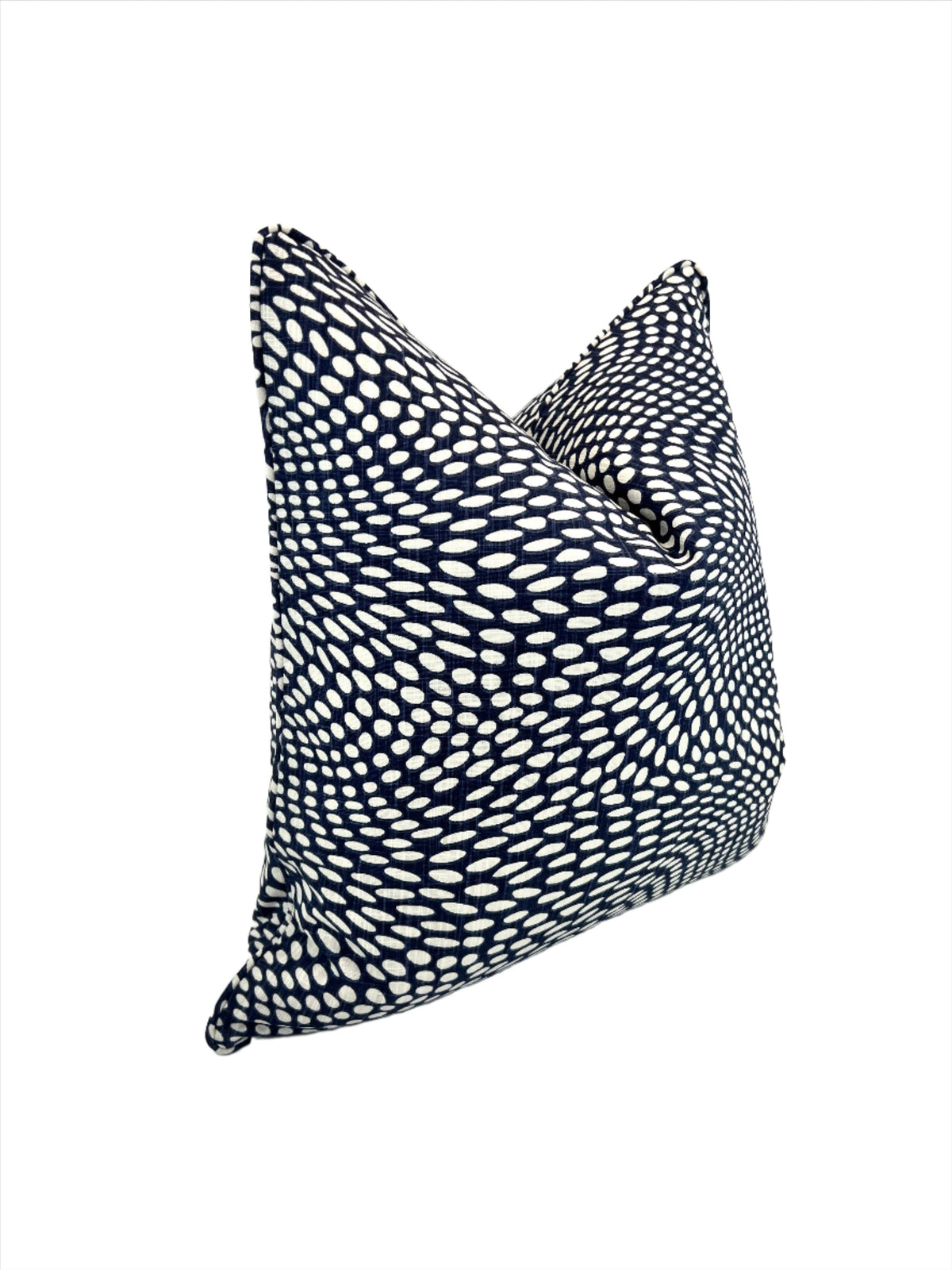 Wavy Dot Blue Scott Living Decorative Pillow Cover