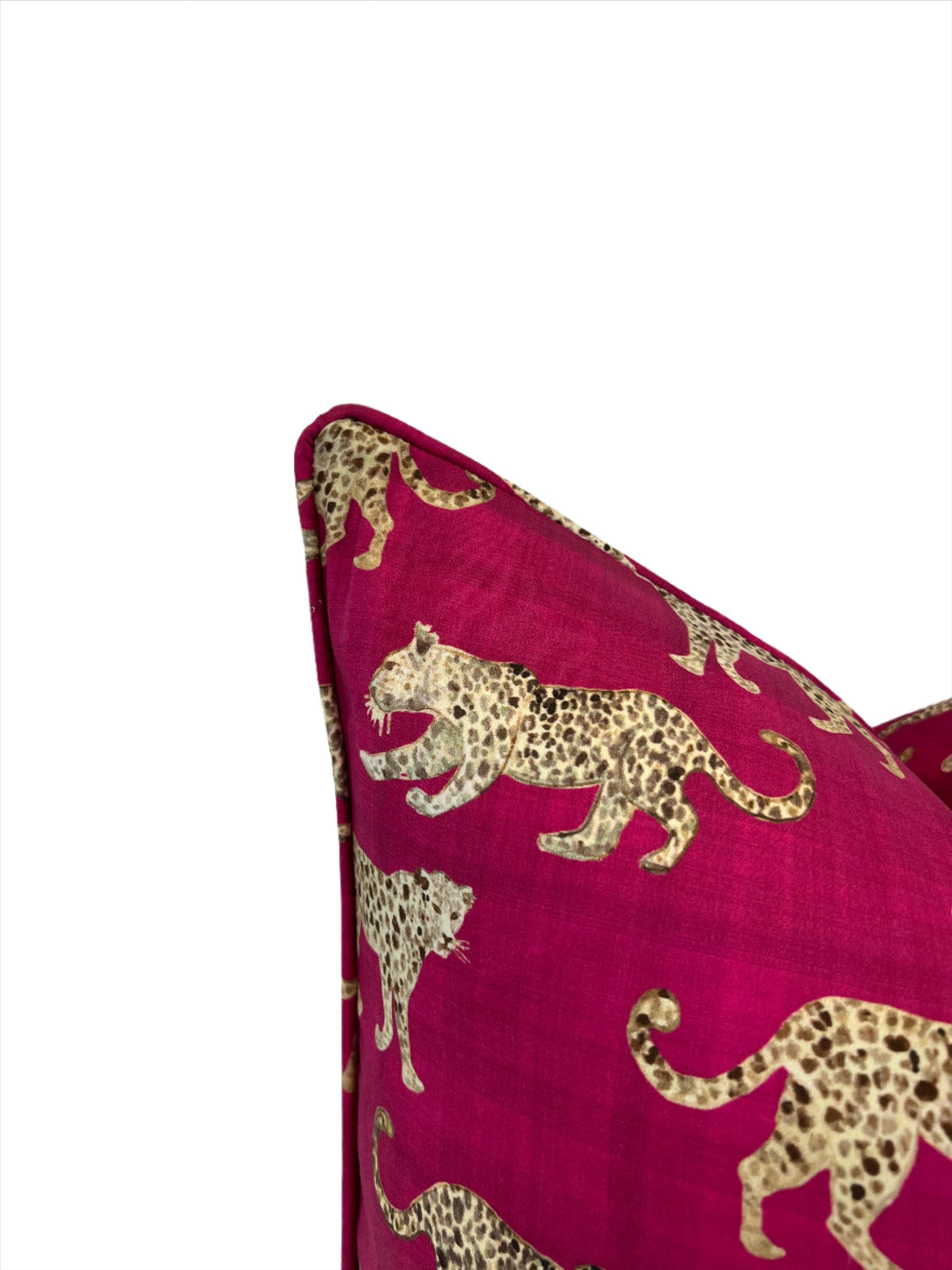 Posh Pink Cheetah Decorative Pillow