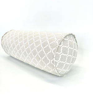 Bolster in Modern Geometric Fabric - Includes Insert