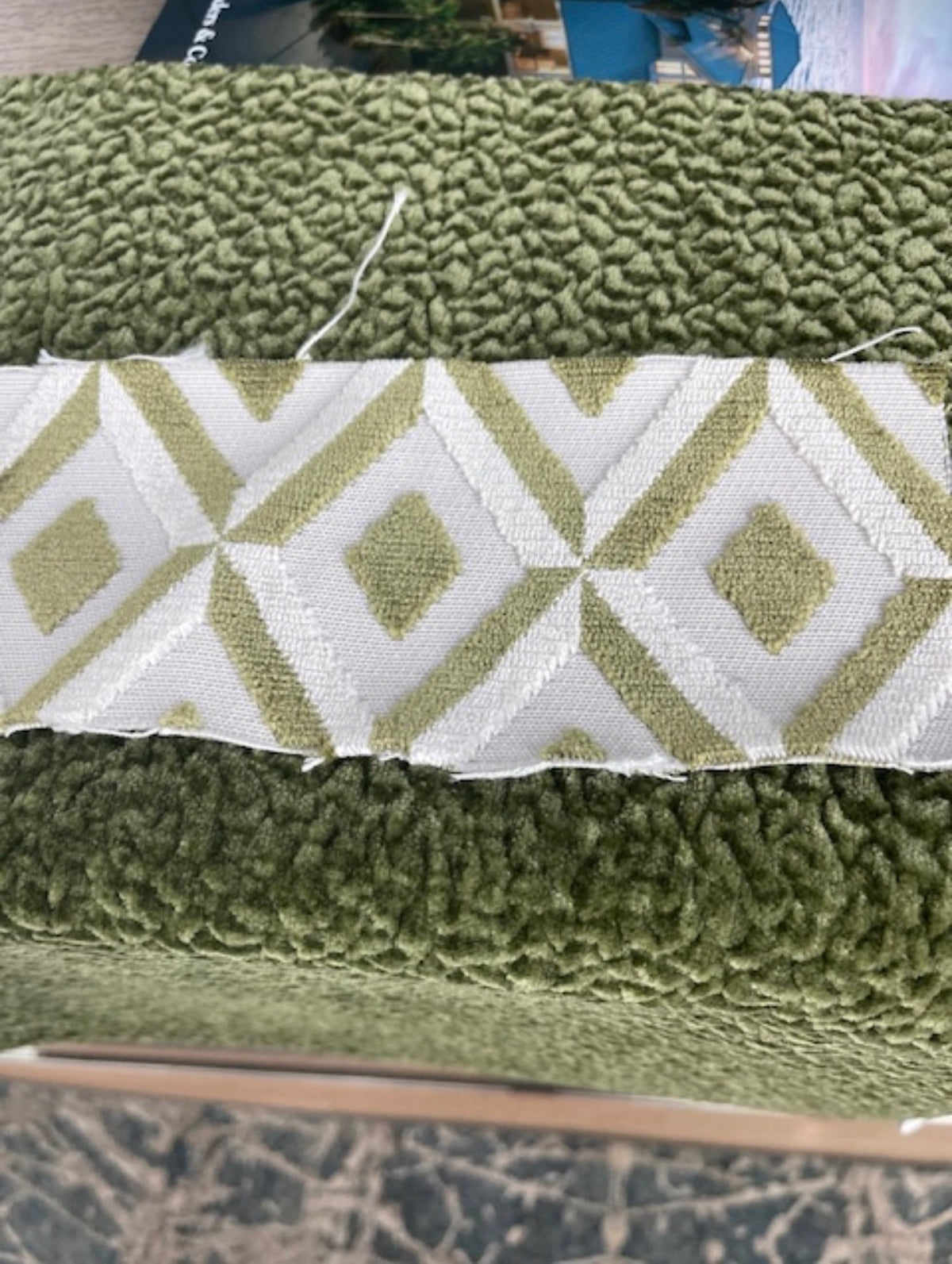 Linda B. - Custom Decorative Pillow Covers in COM - Customer's Own Material