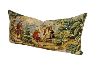 Decorative Pillow Cover in Bosprus Toile