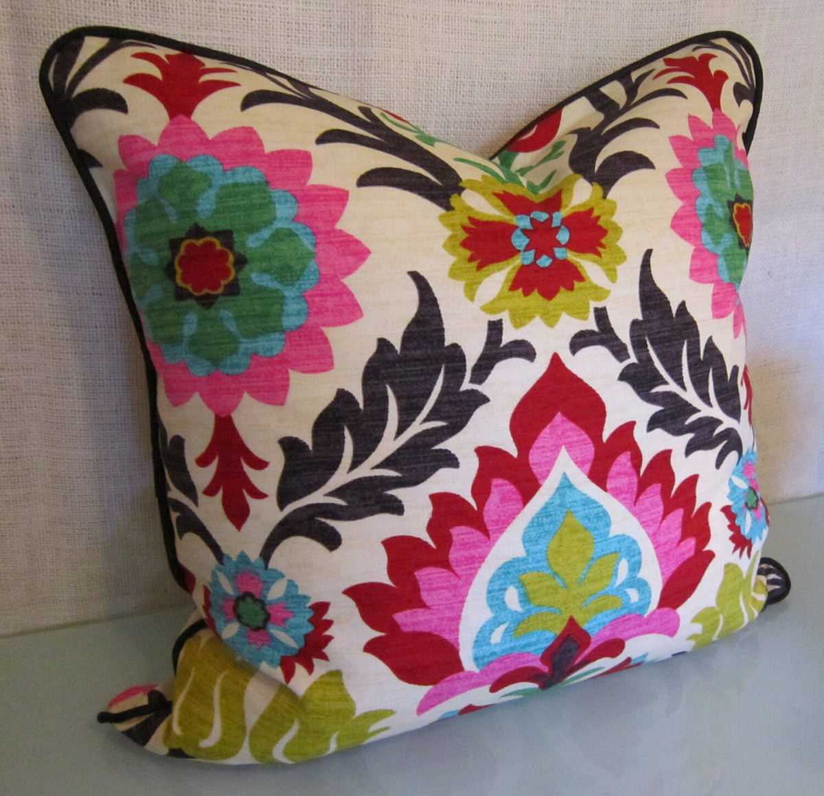 Decorative Pillow Cover in Santa Maria Desert Flower