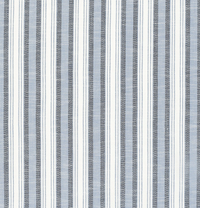 Sharon P. Custom Notched Trapezoid in Pria Azure InsideOut P.F. (Stripes Running Vertically)