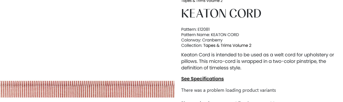 Schmidt Client of Rachael R. - Two Custom Cushions in COM - Customer's Own Material