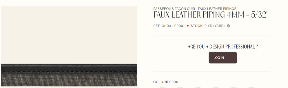Freshley Minted - Kulangara Project - (COM) Fabric & Welt + Pillow Alterations
