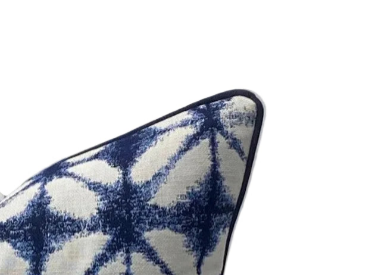 Sunbrella Upholstery 54" Midori Indigo 145256-0001 Fabric in a Decorative Pillow or Bolster