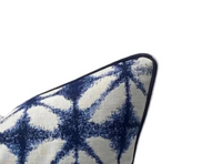 Sunbrella Upholstery 54" Midori Indigo 145256-0001 Fabric in a Decorative Pillow or Bolster