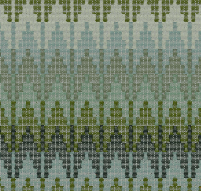Sunbrella® Upholstery 54" Valley Herbal 146597-0005 Fabric in a Decorative Pillow or Bolster